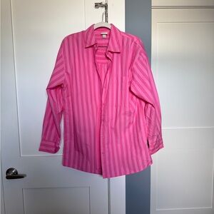 NWT Matching Pink Striped Target Shirt / Shorts Set